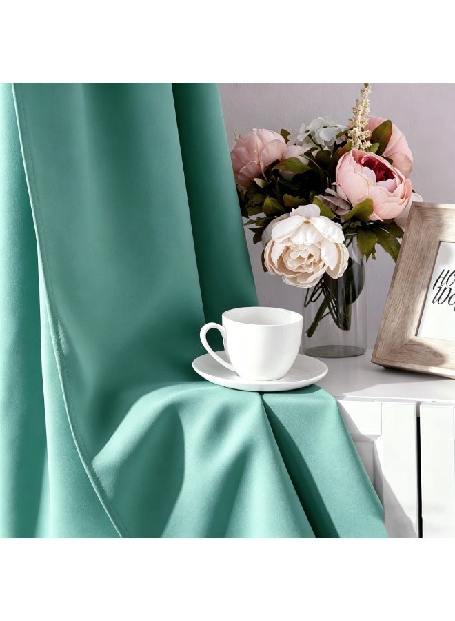 KYD 1 Panel Blackout Curtains,Darkening Curtains Decorative Blackout Curtains, Thermal Insulated Room Darkening Curtains for Bedroom Living Room - Image 5