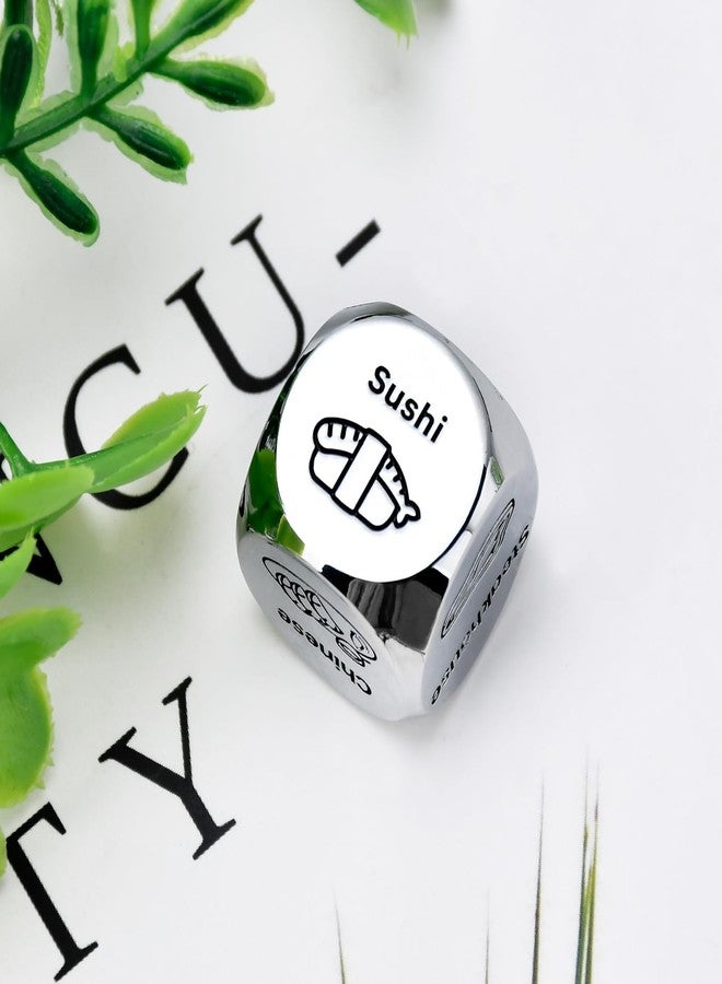 TARINI Food Decision Dice - Valentines Day Gifts for Wife, Funny Anniversary Birthday Stocking Stuffers, Romantic Date Night Game Dice for Couples, Unique Gag Gifts to Solve Dinner Choices - Image 4
