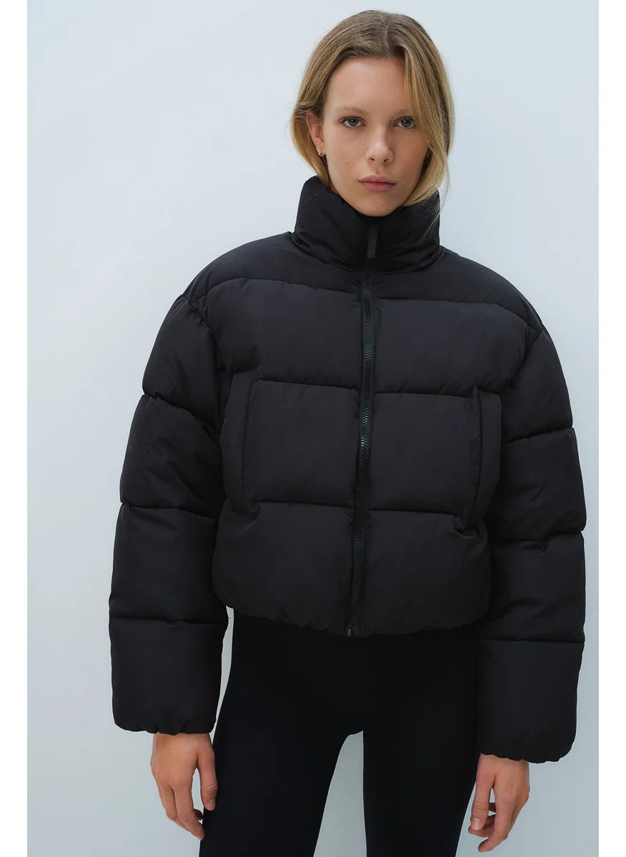 اتش اند ام Short Puffer Jacket