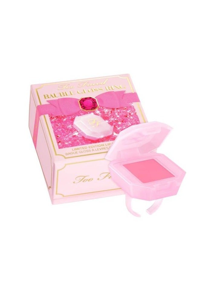 too faced bauble gloss ring 0.8g
