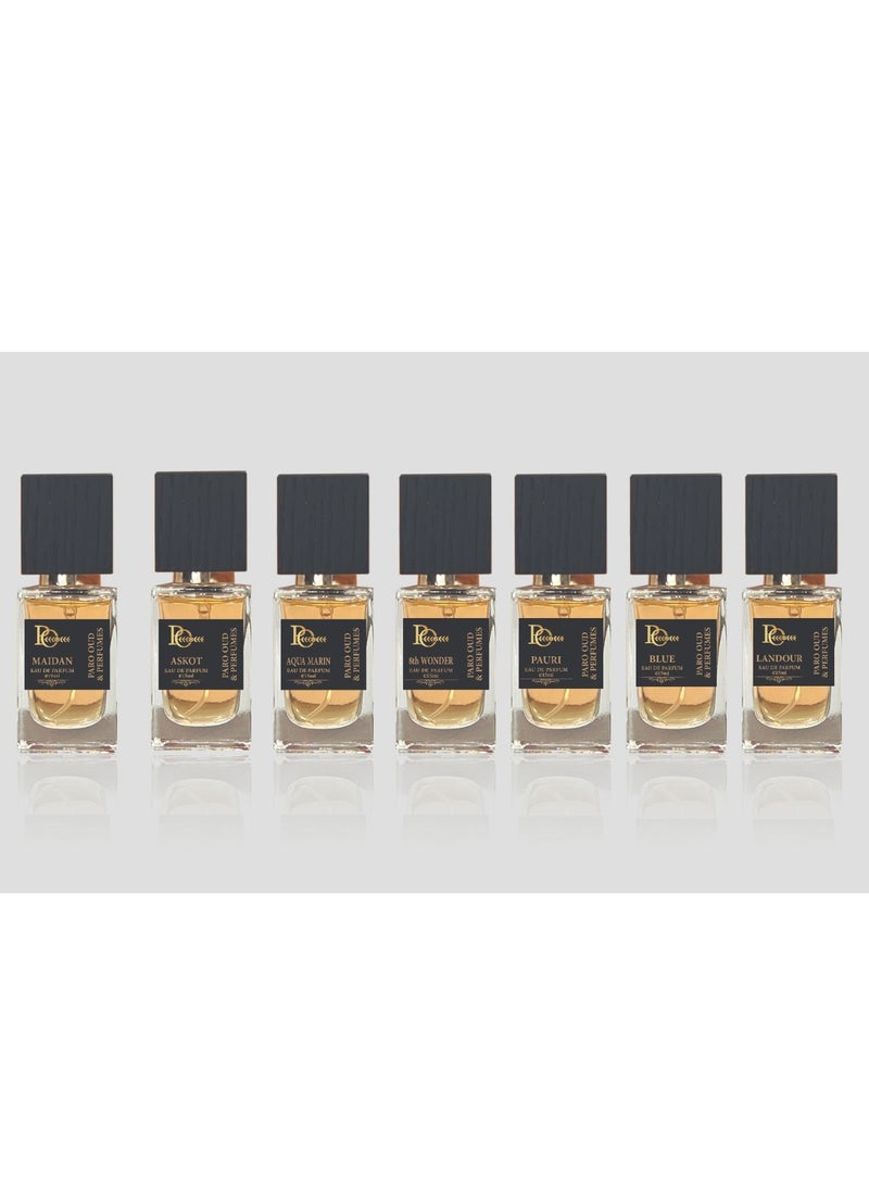 PARO OUD Perfume gift sets I  15ml I  7 pcs I  By Paro Oud I Perfume Gift Box I Fragrance Gift Set I Perfume Collection I Luxury Perfume Set I Anniversary Gift I Valentine's Day Gift - Image 1