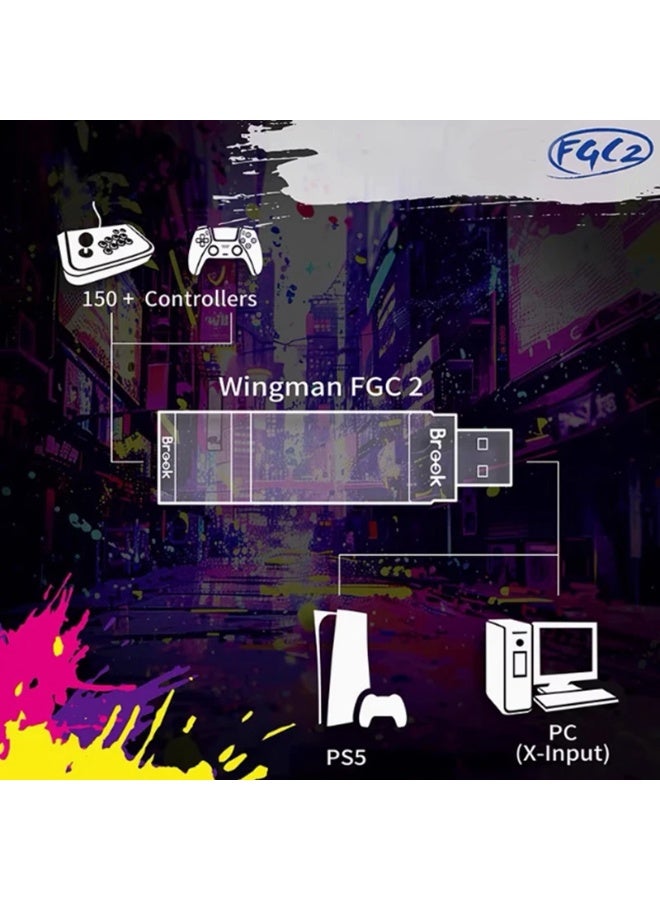 General Brook Wingman FGC 2 Native PS5 Converter for PS5/PS4/XBox Series X | S/Xbox One/Elite/N Switch/PC/Arcade Stick Controller.  - Image 4
