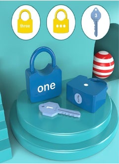 Onshine Kids Learning Locks With Keys Numbers Matching And Counting Educational Toy  - Image 3