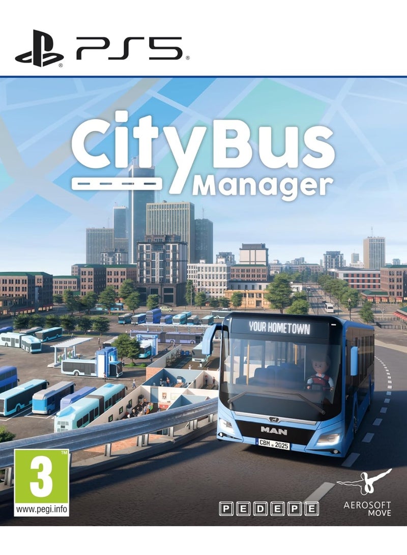 PlayStation City Bus Manager – City Transport Simulation Game – PS5 - Image 1