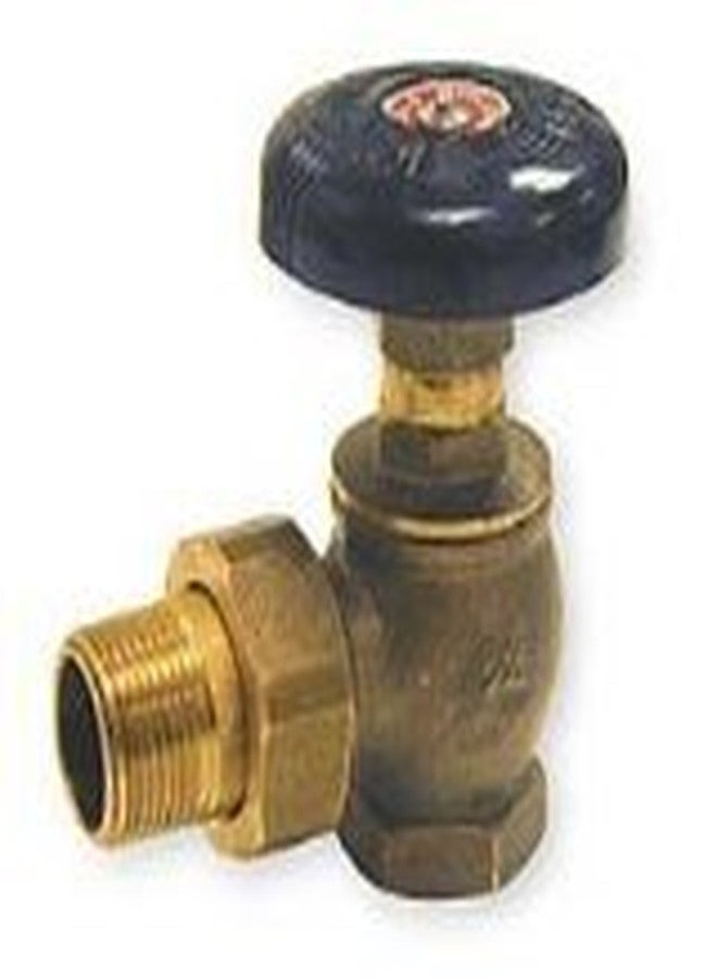 Everflow 1-1/4" Angle STEAM Radiator Valve 48142