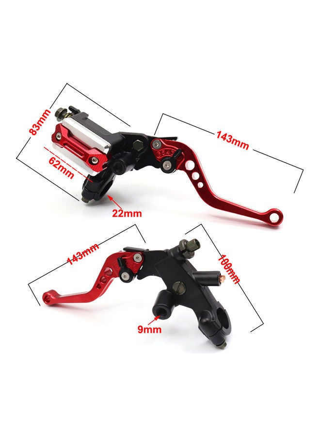 Loquat 2-Piece Universal Motorcycle Brake Clutch Pump Lever - Image 2