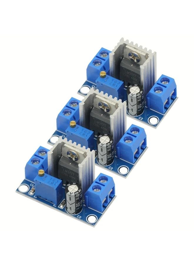3 قطع لوحة دائرة LM317 محول DC DC خطي منظم خطي لوحة وحدة تنحي - Image 1