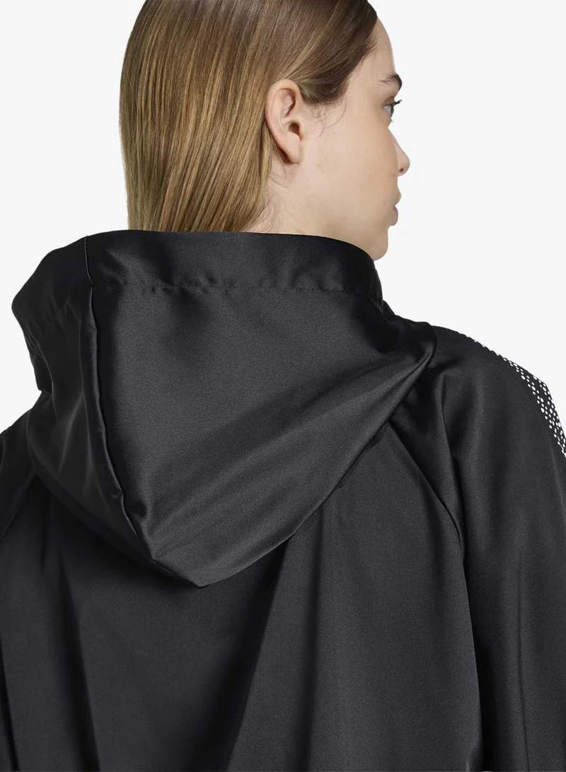 Adidas Originals BLACK Pearl Cropped  Hoodie for Women | Best Price UAE