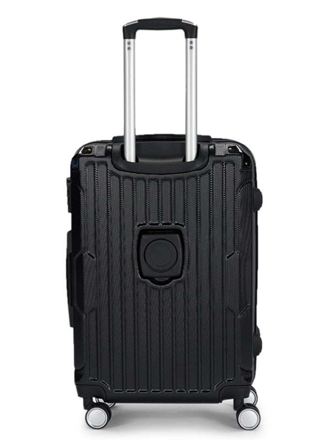 ليمرا طقم شنط سفر من ليمرا مكون من 4 قطع حقائب أمتعة لون أسود - Image 5