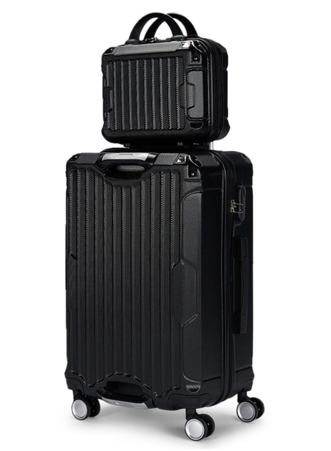 ليمرا طقم شنط سفر من ليمرا مكون من 4 قطع حقائب أمتعة لون أسود - Image 4