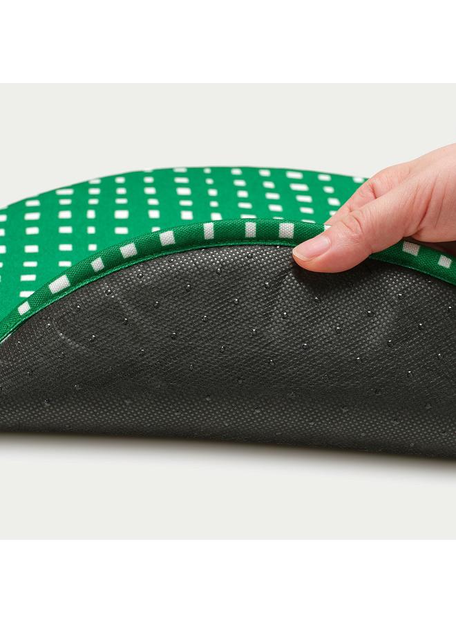 erorex Chair pad, green/white, 36 cm - Image 5