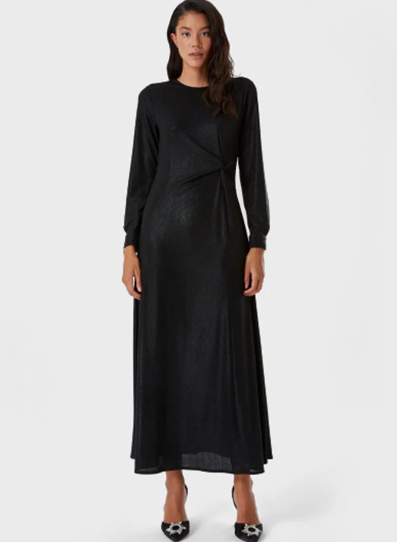 MIZALLE Tiered Knitted Dress
