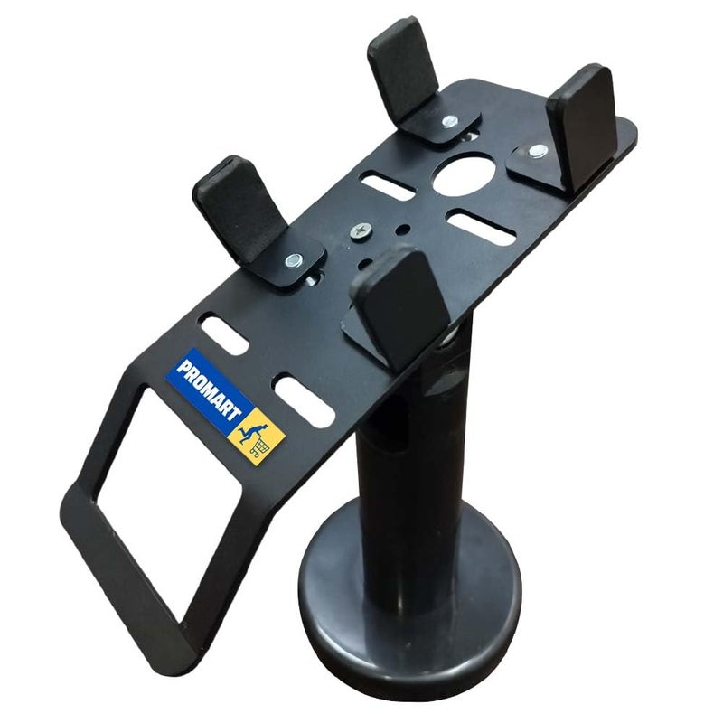 Pro-mart EDC | POS Machine Rotatable and Adjustable POS Display Stand Cashier Counter Credit Card Machine Display Stand (Black) - Image 1