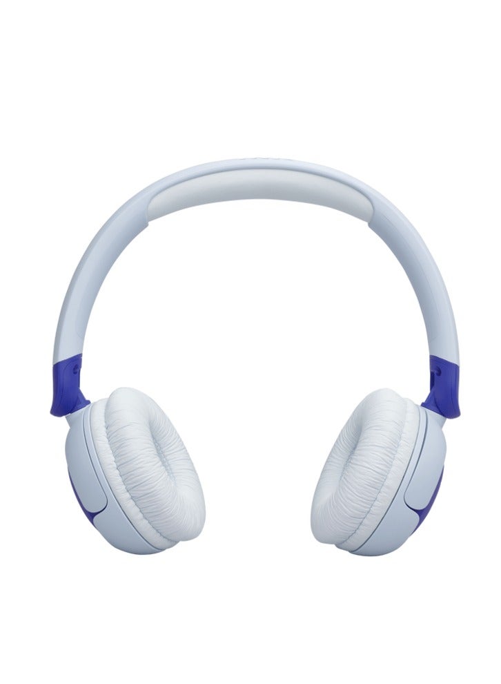 JBL Junior 320BT Wireless On-Ear Kids Headphones - Blue - Image 2