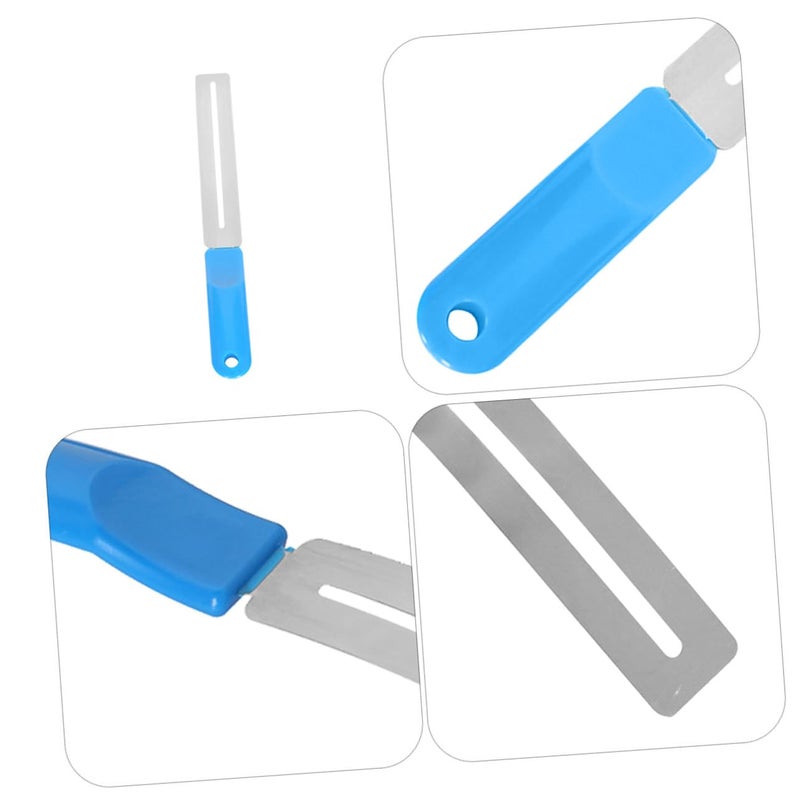 3 Pcs Stainless Steel Guitar Fret Polishing Tool Set with Fret Guards for Scratch Protection - Image 4