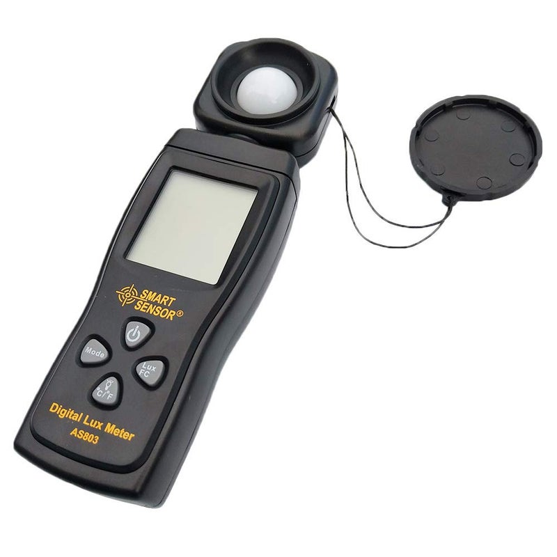 SMART SENSOR Lux Light Meter for Photography Grow Plants Led Photometer Lighting Intensity Brightness Measurement Pocket Digital Photo Illuminance Sensor  - Image 4