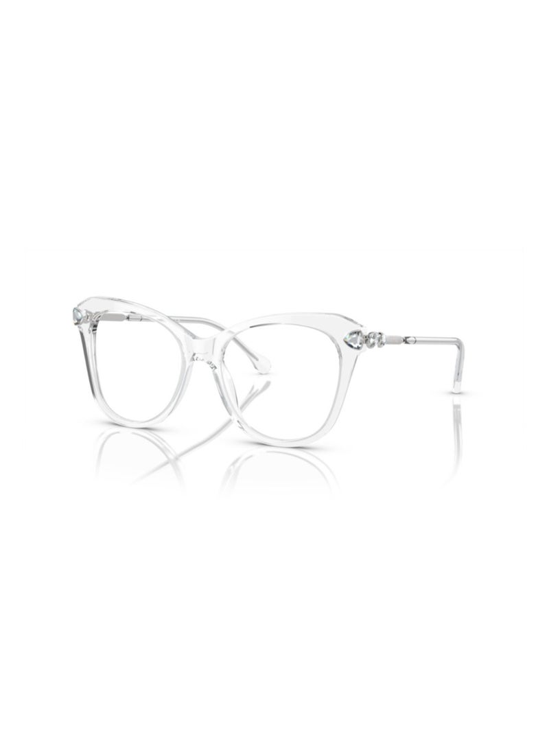 SWAROVSKI Swarovski Woman Irregular  Eyeglasses- Sk 2012 - Lense Size:51Mm - Crystal - Image 1