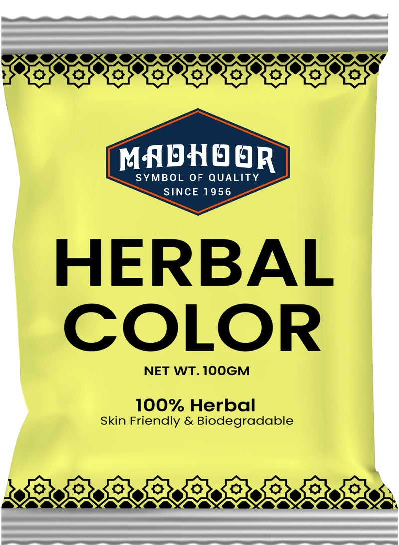 مدهور لون هولي عشبي أصفر 100 غرام - Image 1