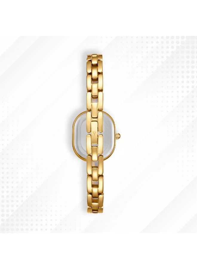 ECSTACY  Women's 304 solid stainless steel Analog Watch E25513-GBGG - 23 mm for Women | Best Price UAE