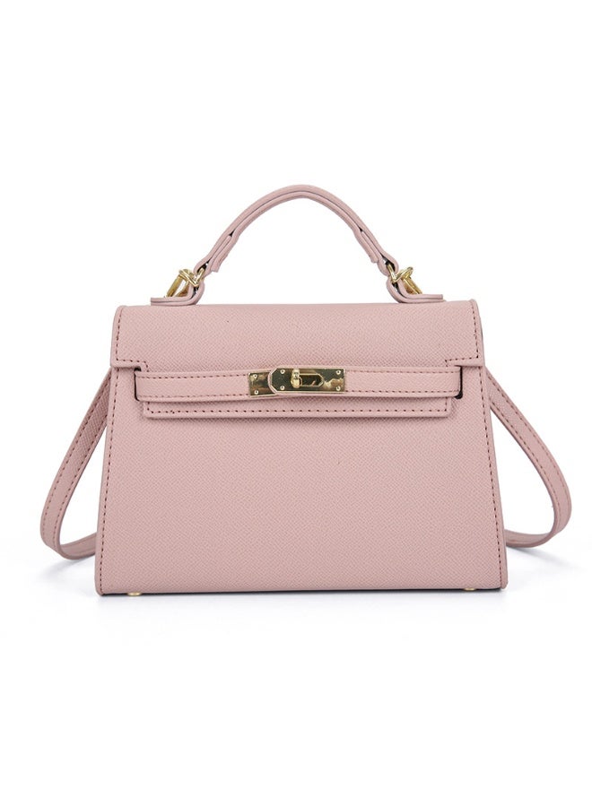 Magic Park Women's Handbags Crossbody Bags Small Carryall Bag Top Handle Satchel with Detachable Strap Women's Tote Bag PU Fashion Designer Handbags,Pink - Image 1