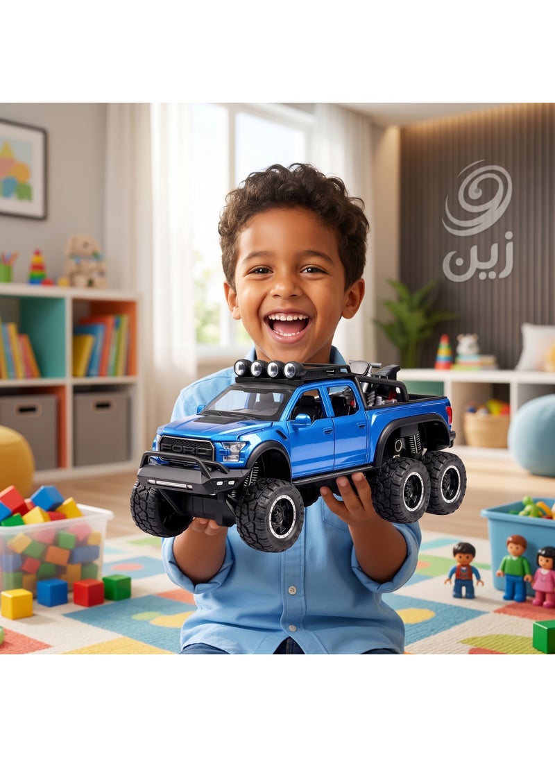 Zain 6x6 Ultimate Off-Road Monster Truck (Red) - Image 2