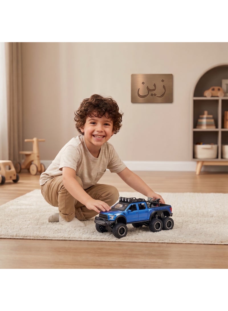 Zain 6x6 Ultimate Off-Road Monster Truck (Red) - Image 3