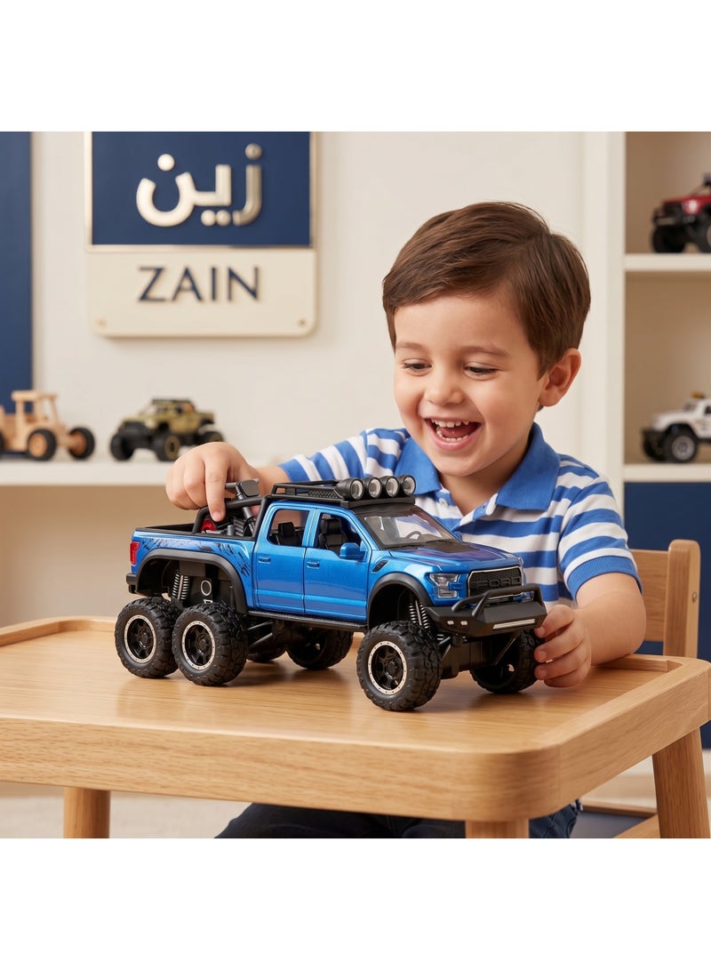 Zain 6x6 Ultimate Off-Road Monster Truck (Red) - Image 5