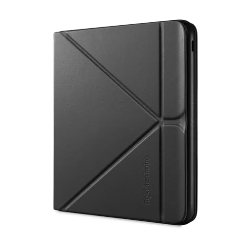 Kobo Libra Colour SleepCover Case | Black | Sleep/Wake Technology | Built-in 2-Way Stand | Vegan Leather | Compatible with 7” Kobo Libra Colour eReader - Image 3