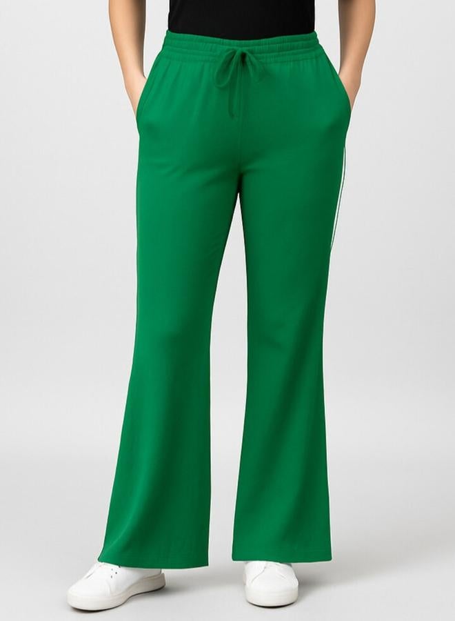 PAUSE Women Green Relaxed Fit Joggers - Image 1