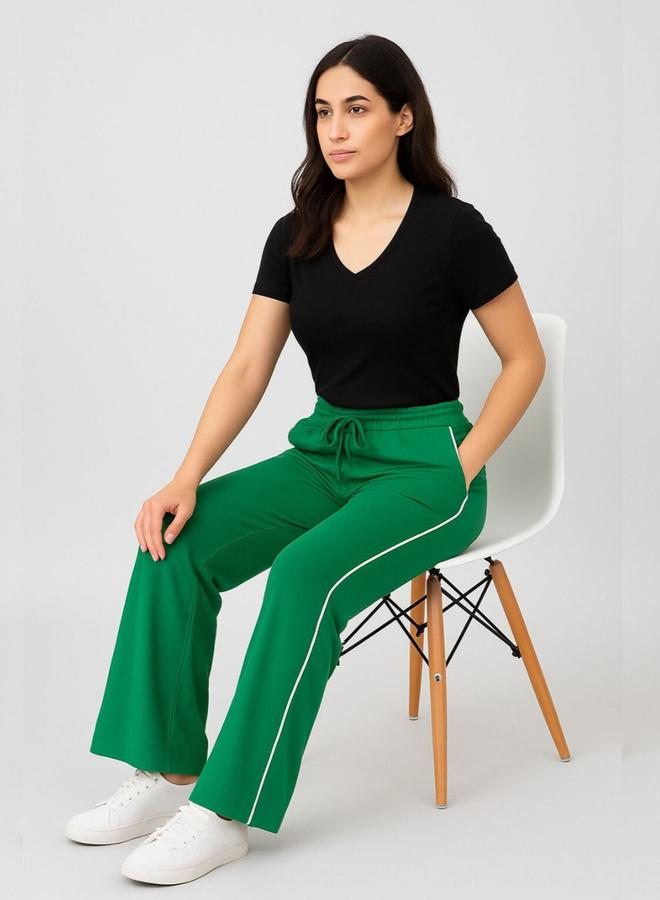 PAUSE Women Green Relaxed Fit Joggers - Image 5