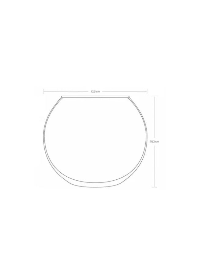 Pasabahce Glass Vase Small Ball Shape Botanica- Turkey Made - Image 4