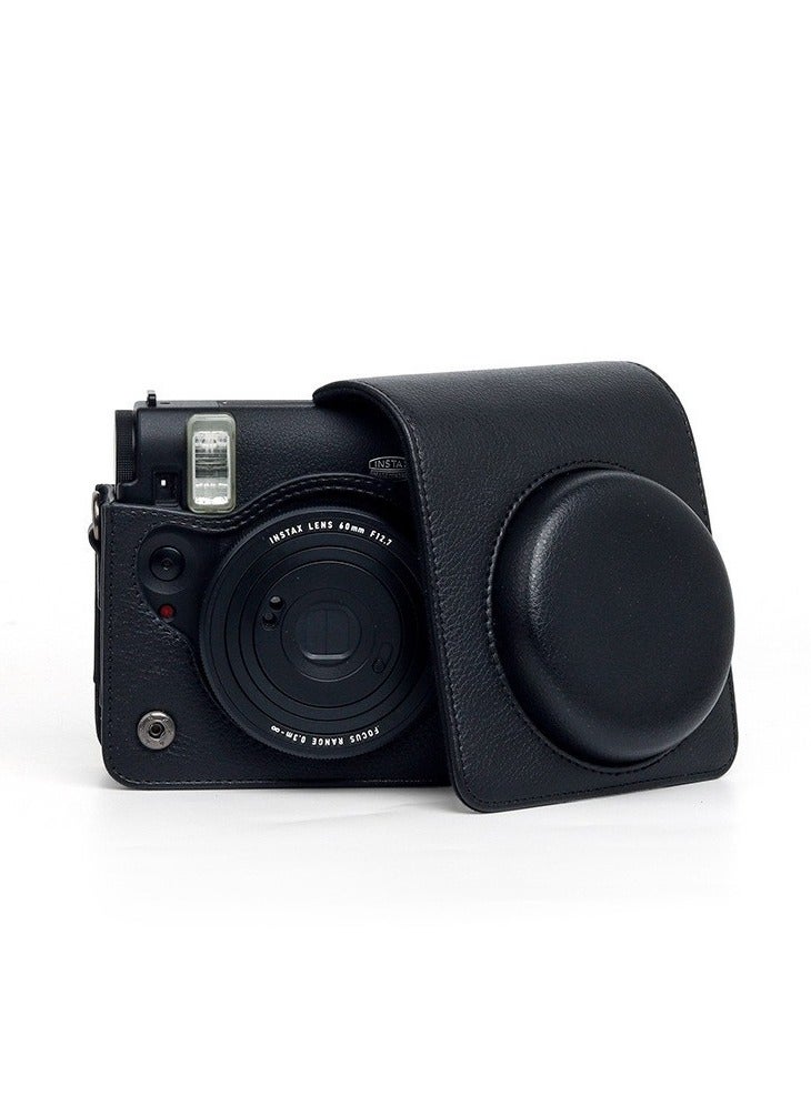 General Applicable to mini 99 instant leather retro camera bag protective case PU photography bag camera case storage bag  - Image 2