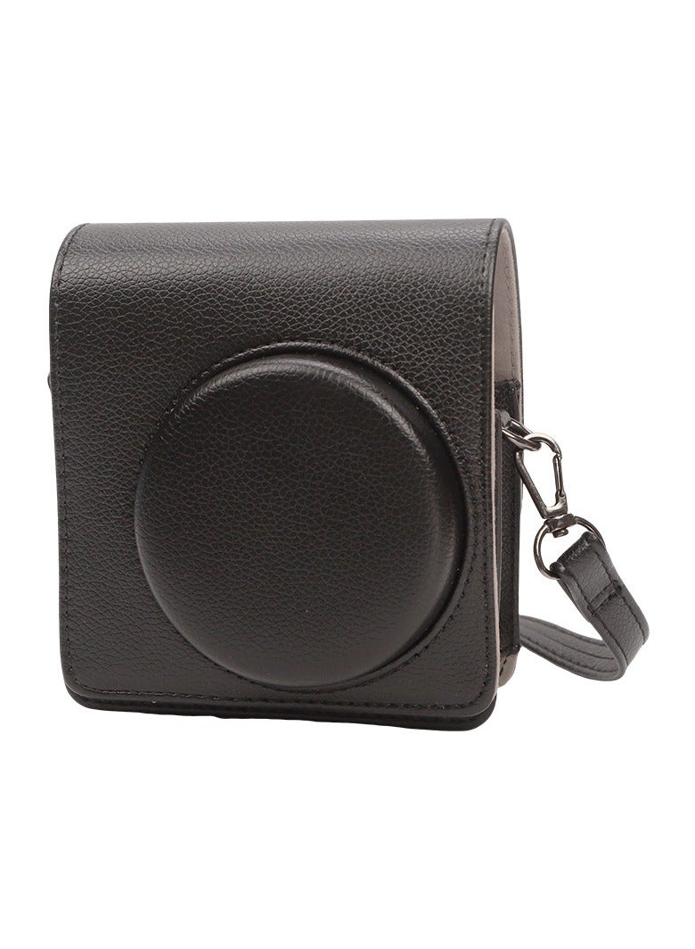 General Applicable to mini 99 instant leather retro camera bag protective case PU photography bag camera case storage bag  - Image 1