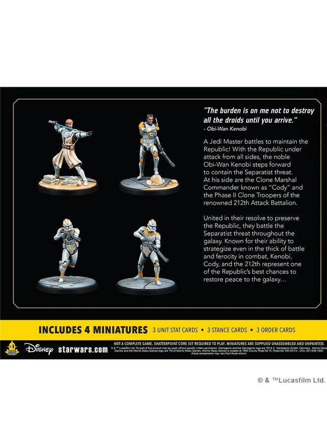 Atomic Mass Games Star Wars Shatterpoint Hello There SQUAD PACK - Unleash the Force with Iconic Characters! Tabletop Miniatures Game, Ages 14+, 2 Players, 90 Minute Playtime, Made by Atomic Mass Games - Image 4