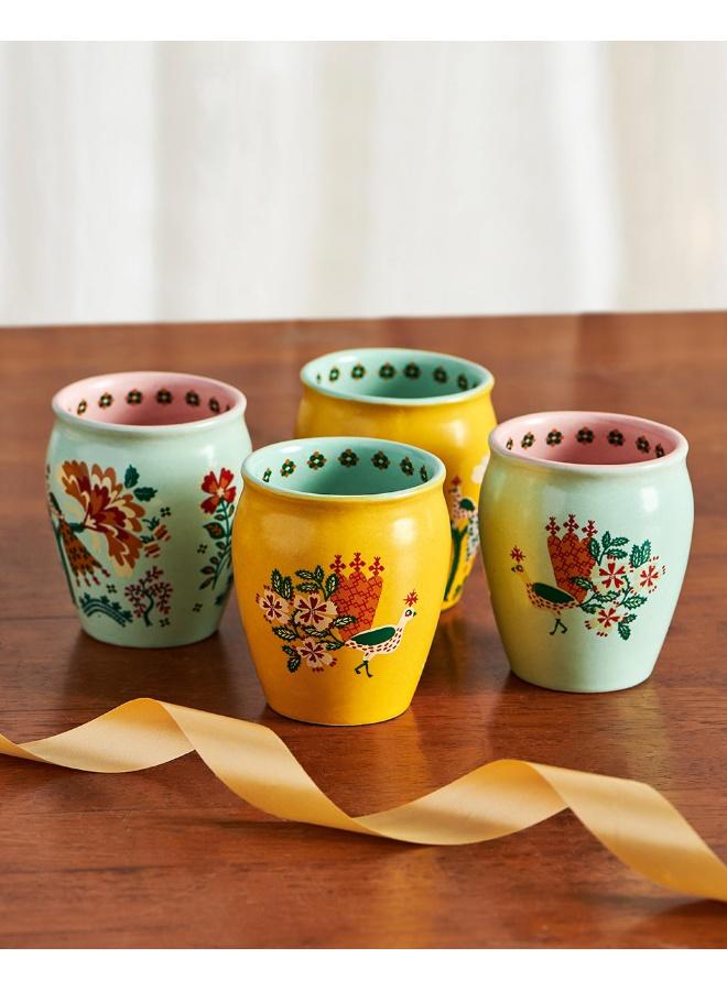 Chumbak Jaipur Gardens Kulhad Gift Box - Set of 4 - Image 2