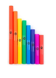 Generic Tuned Percussion Tube Set C Major Diatonic Scale Set, 8 Notes  - Image 1