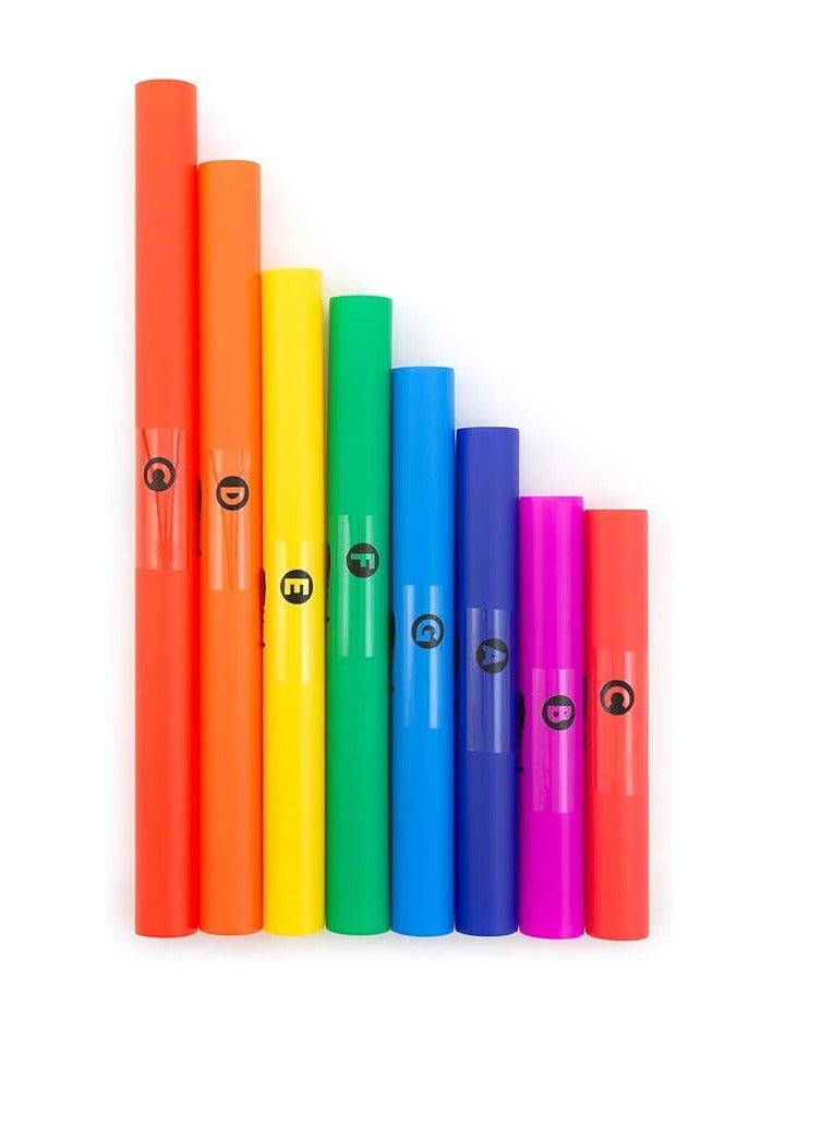 Generic Tuned Percussion Tube Set C Major Diatonic Scale Set, 8 Notes  - Image 1