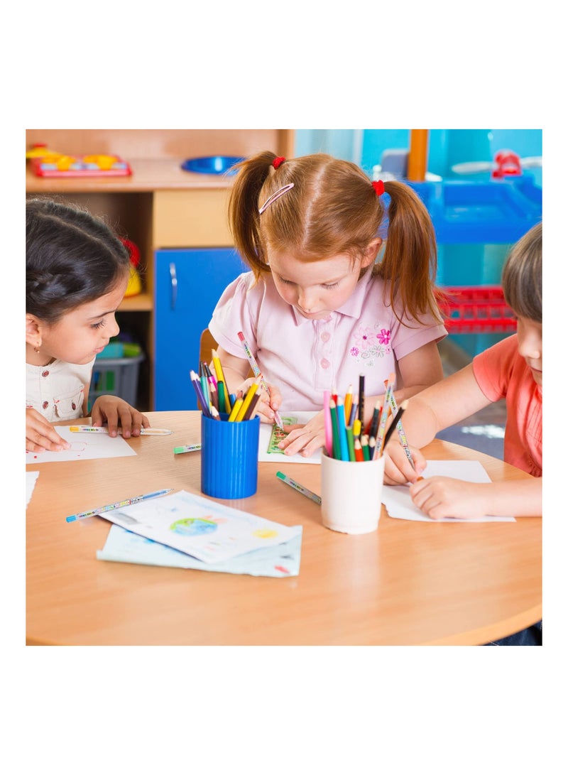 36 Pcs Scented Glitter Color Pen Multicolor Fun Smooth Writing Pens Stationary Kit lovely Scented Smell Good Fruit Flavors Coloring Pen for Girls Kids Arts Crafts School Stuffers - Image 5