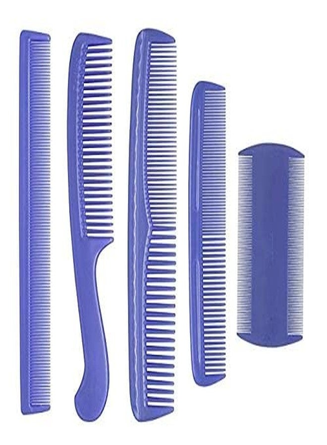 EAGEAN Hair Combs - Family Pack- Model No. 555-5 pcs - Image 1
