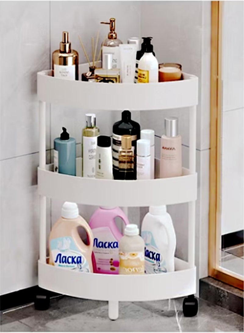 بلومنغ تايم إطار زاوية من 3 طبقات ، بسيط ومريح ، أبيض - Image 1