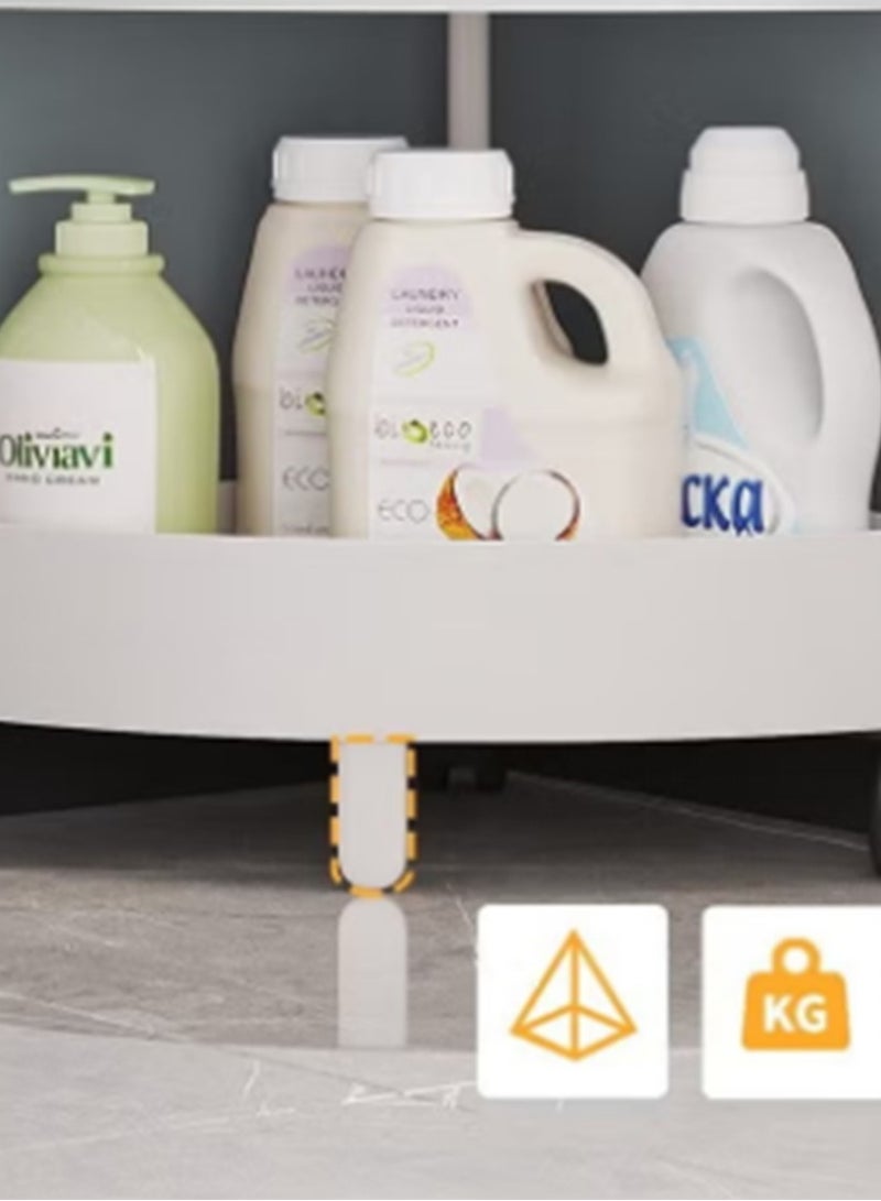 بلومنغ تايم إطار زاوية من 3 طبقات ، بسيط ومريح ، أبيض - Image 2