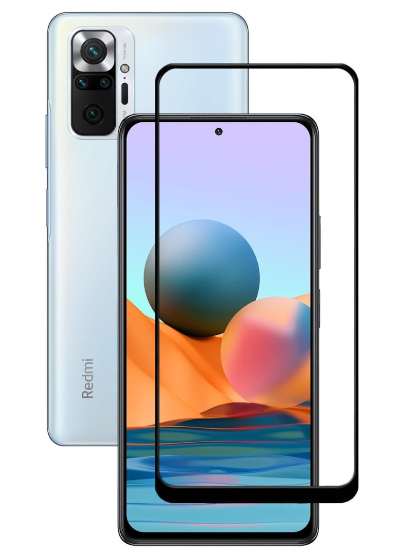 ACLIX Antistatic ESD Dustproof Premium Quality High Definition Tempered Glass Screen Protector Designed For Xiaomi Redmi Note 10 Pro - Image 1
