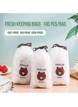 Plastic Wrap for Food Airtight Bag Universal Kitchen Packaging Airtight Fresh Preservation ，Reusable Elastic Adjustable Bowl Lid, Bowl Storage for Leftovers And Meal Preparation (300pc) - pzsku/ZC0F0AADFEB257D73E3ACZ/45/_/1695389188/a27618c8-0b8e-4569-8d01-f799904fcdad