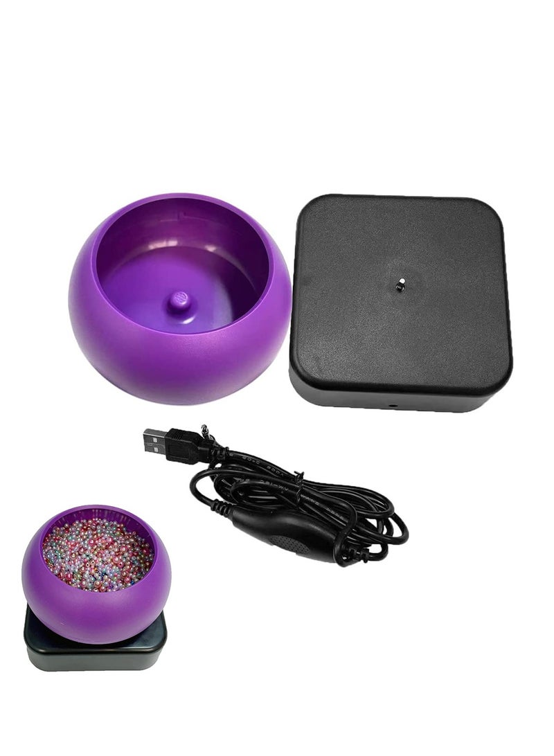 Excefore Electric Bead Spinner for Jewelry Making Kit, Waist Bead Kit, Adjustable Speed Beading Bowl for Jewelry Making, DIY Seed Beads, Necklaces, Bracelets - Image 1