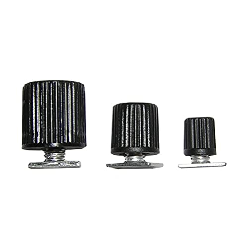 VIM Tools Vim Products MR-SA Magrails Tl 1/4" Socket Studs & T Bolt, 10 Pack, Black - Image 1