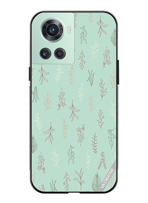 Protective Case Cover For OnePlus 10R Abstract Design Multicolour