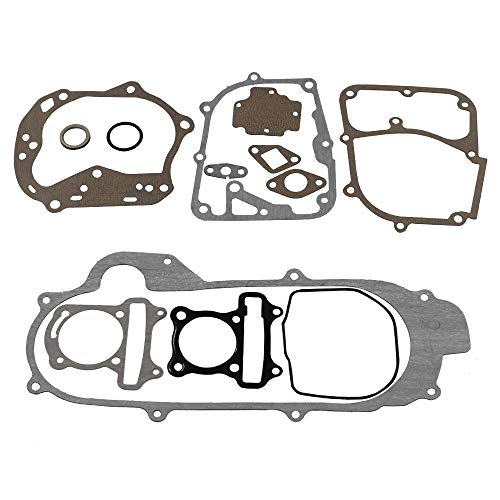 KYMLAA GY6 Cylinder Rebuild Kits Kymlaa 100cc Big Bore Kit for 69mm Valve 49CC 50CC 139QMB Moped Scooter Engine 50mm Bore Upgrade Set with 6pin Racing CDI Ignition Coil Performance Spark Plug Clutch Spring - Image 4