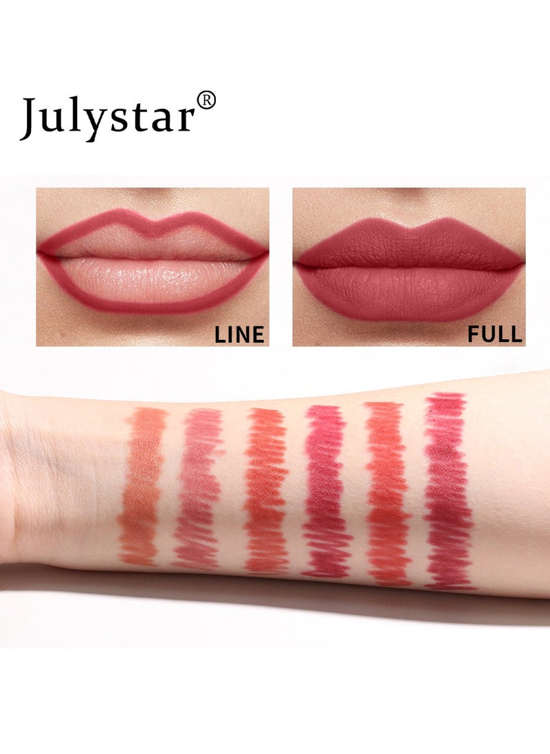 Julystar Precision Matte Waterproof Lip Liner - Long-Lasting, Smudge-Proof Definition  - Image 3