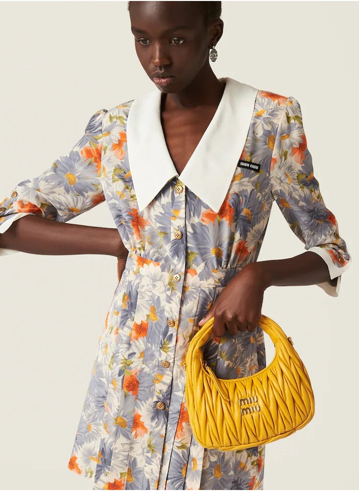Miu Miu MIU Leather Beau Bag Shoulder Crossbody  - Image 2