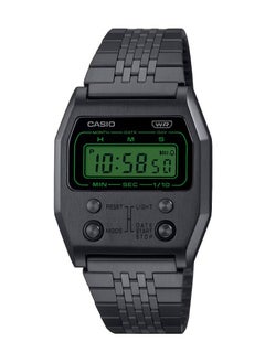 Vintage Digital Stainless Steel Unisex Watch A1100B-1DF